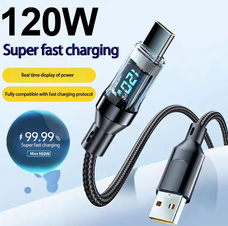CABLE DE CARGA ULTRARRÁPIDA USB A TIPO C / TIPO C A TIPO C (CABLELINK™)