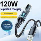 CABLE DE CARGA ULTRARRÁPIDA USB A TIPO C / TIPO C A TIPO C (CABLELINK™)