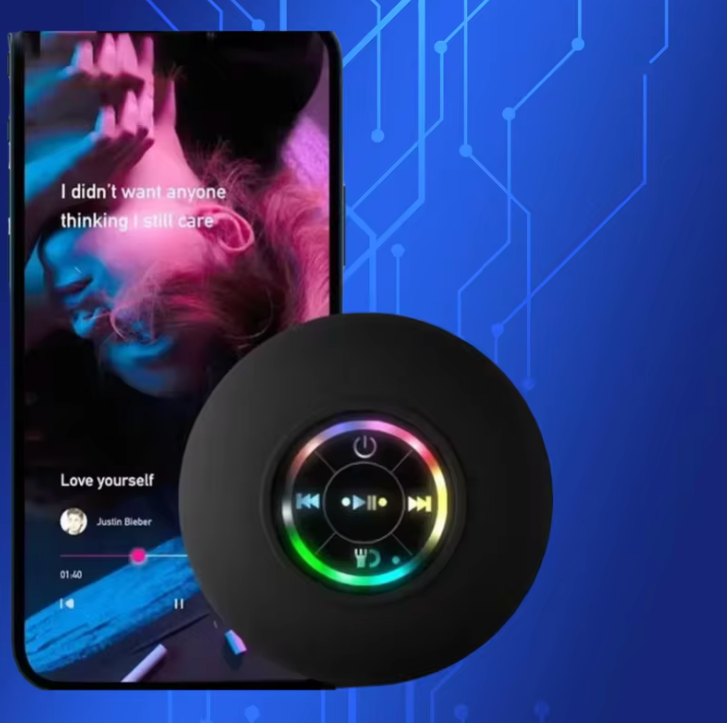 ALTAVOZ BLUETOOTH IMPERMEABLE PARA LA DUCHA (AQUABEAT™)