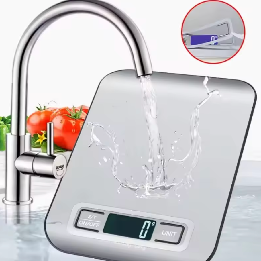 BÁSCULA DIGITAL DE COCINA LED (KITCHENPRO™)