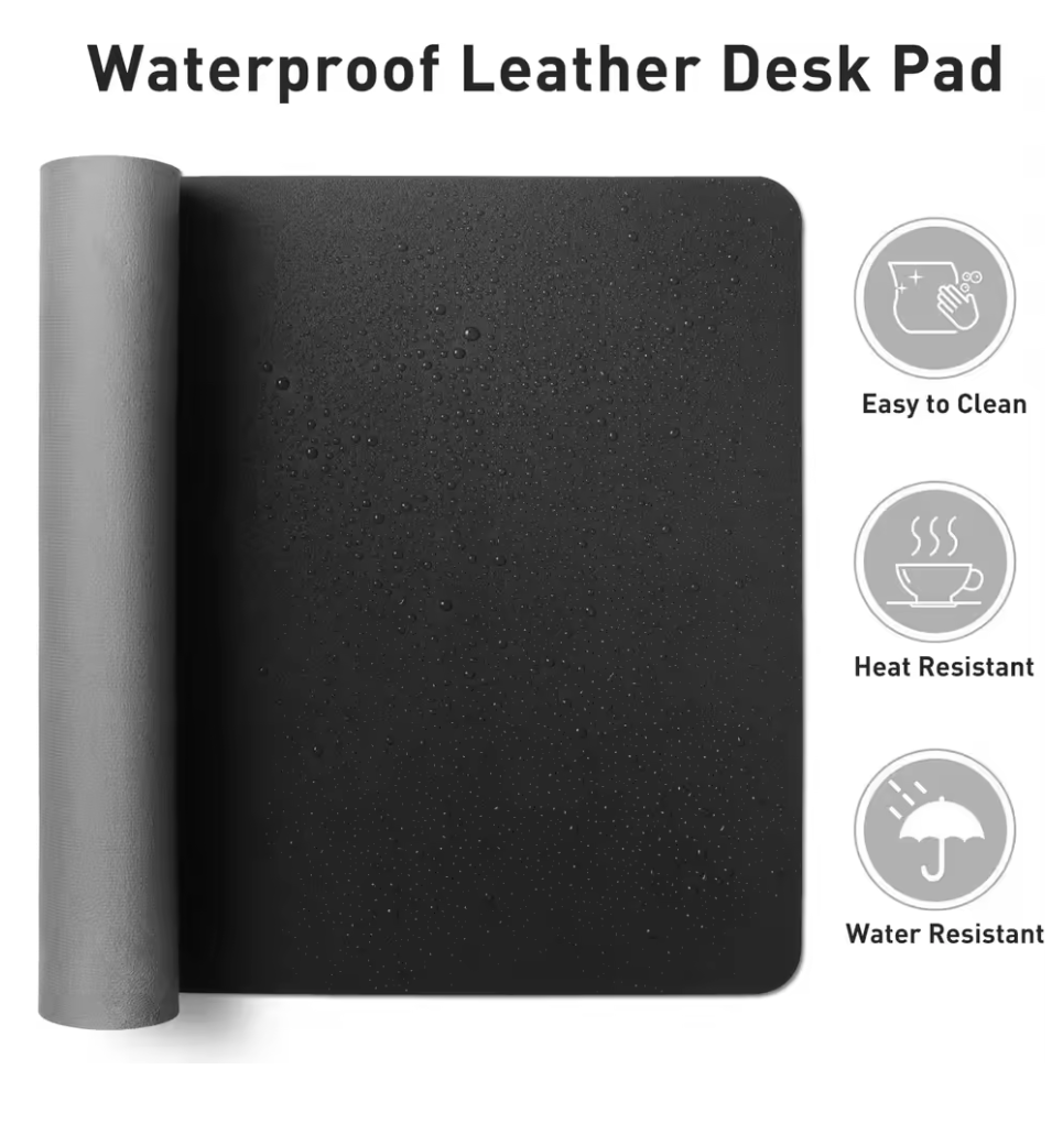 ALFOMBRILLA DE ESCRITORIO IMPERMEABLE PU (DESKPRO™)