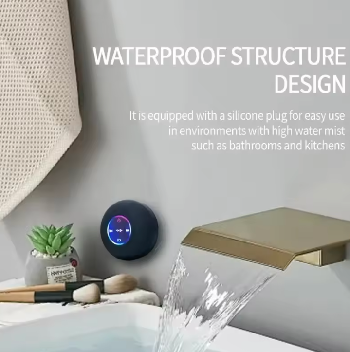 ALTAVOZ BLUETOOTH IMPERMEABLE PARA LA DUCHA (AQUABEAT™)