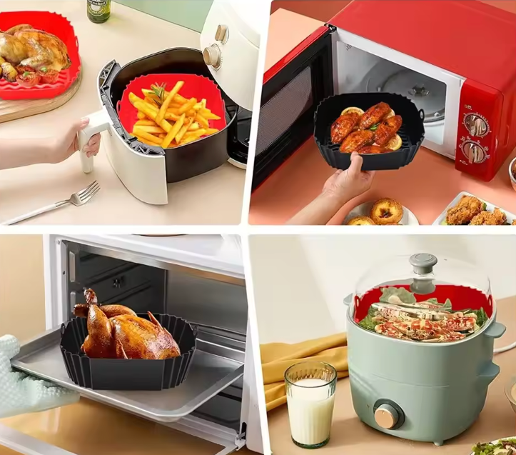 BANDEJA DE SILICONA PARA FREIDORA DE AIRE (AIRBAKE™)