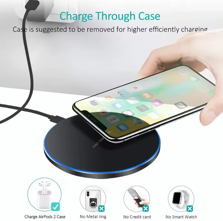 CARGADOR INALÁMBRICO RÁPIDO (FLASHCHARGE™)