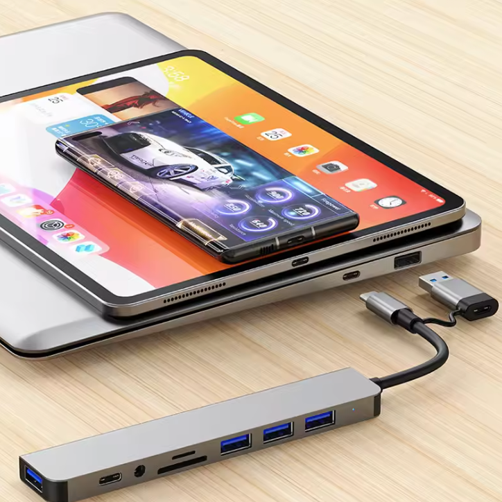DOCKING STATION USB-C 8 EN 2 (HUB CONNECT™)
