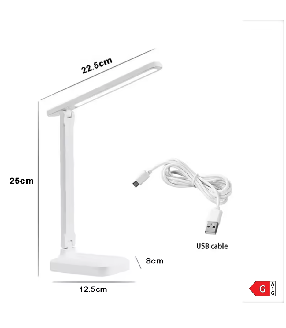 LÁMPARA DE ESCRITORIO PLEGABLE LED (EYECARE™)
