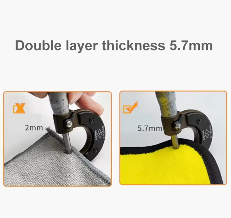 TOALLAS DE MICROFIBRA PARA LIMPIEZA DE COCHE (SOFTCLEAN™) - PACK DE 6