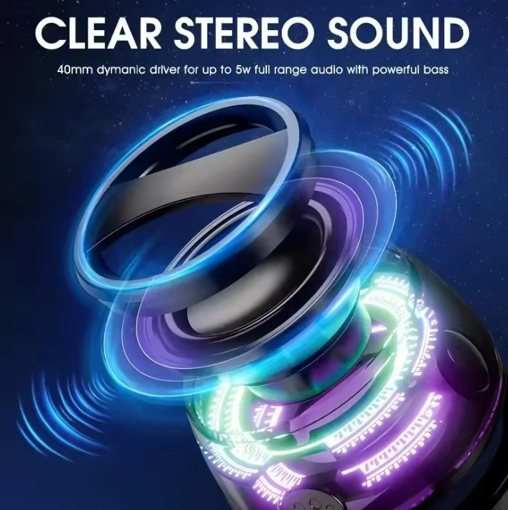 ALTAVOZ BLUETOOTH G200 CON LUZ RGB (MAGNETICBEAT™)