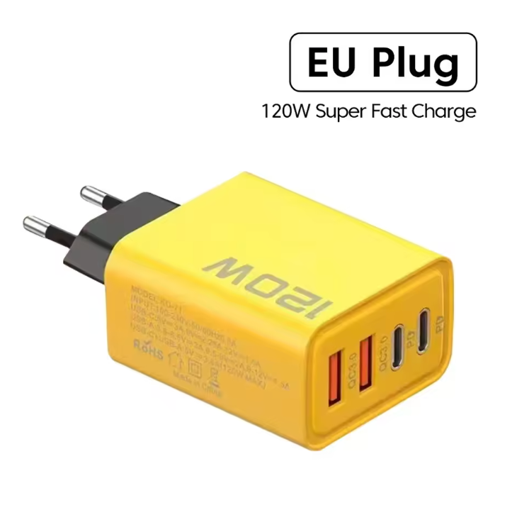 CARGADOR DE CARGA RÁPIDA CON PUERTO USB Y TIPO C (POWERHUB™)