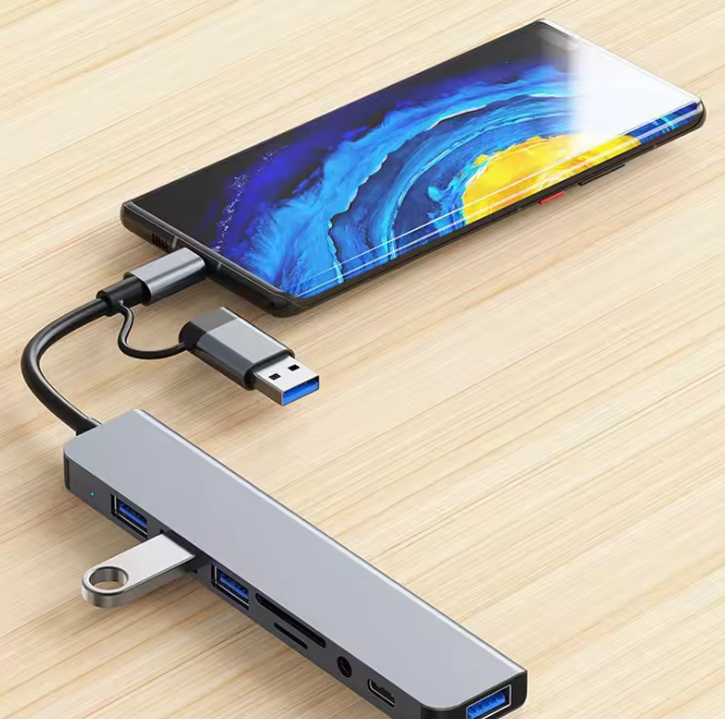 DOCKING STATION USB-C 8 EN 2 (HUB CONNECT™)