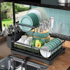 ESCURRIDOR DE PLATOS DE 2 NIVELES GRAN CAPACIDAD (SPACEHOLDER™)