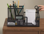 ORGANIZADOR DE ESCRITORIO CON 3 COMPARTIMENTOS (ORGAKIT™)