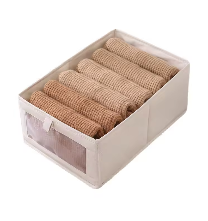 CAJA ORGANIZADORA DE ROPA PLEGABLE (ORGAKIT™) - PACK DE 3