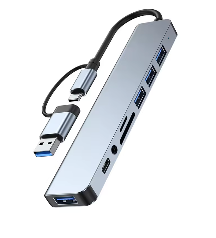 DOCKING STATION USB-C 8 EN 2 (HUB CONNECT™)
