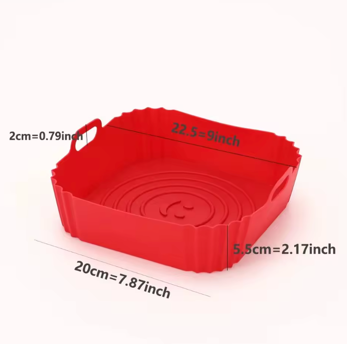 BANDEJA DE SILICONA PARA FREIDORA DE AIRE (AIRBAKE™)