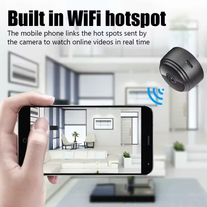 CÁMARA DE SEGURIDAD INALÁMBRICA WIFI (HOMESAFE™)