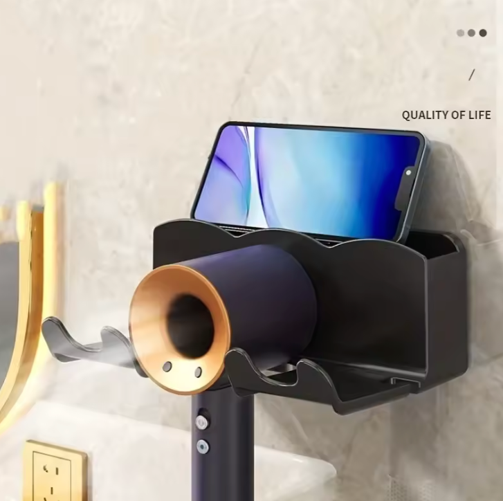 SOPORTE PARA SECADOR DE PELO SIN TALADRO (AIRHOLD™)