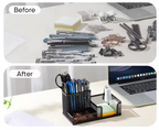 ORGANIZADOR DE ESCRITORIO CON 3 COMPARTIMENTOS (ORGAKIT™)