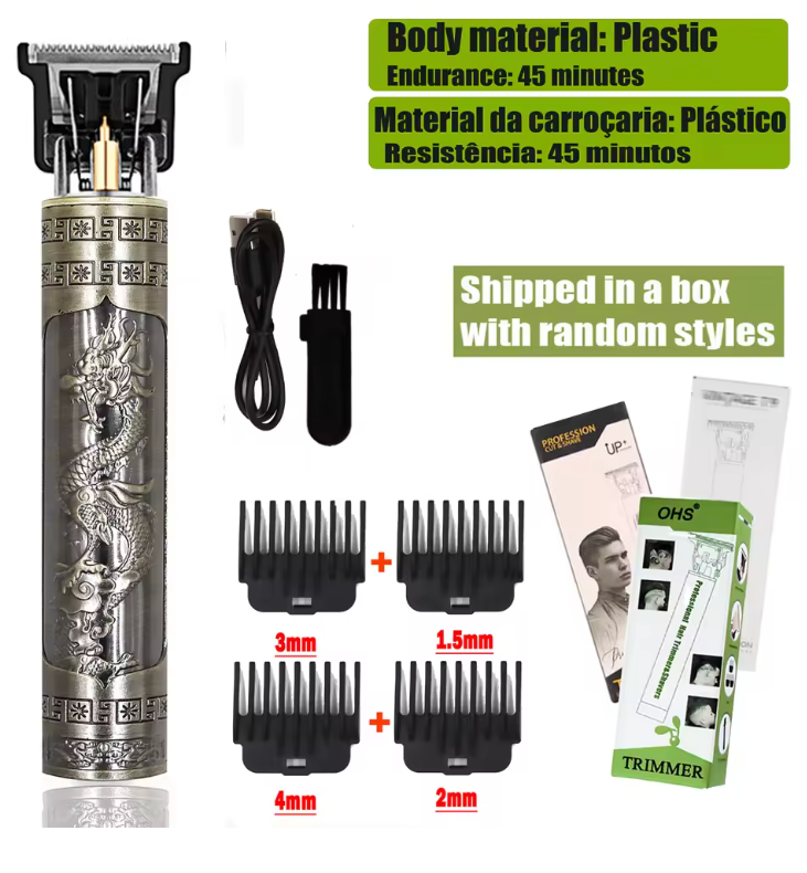 MÁQUINA DE CORTAR PELO VINTAGE T9 (HAIRCUT™)