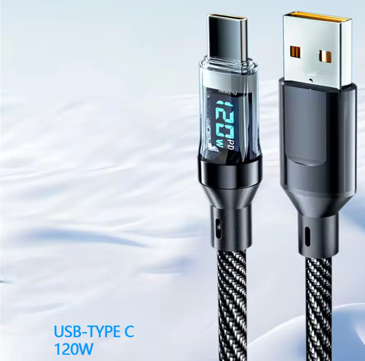 CABLE DE CARGA ULTRARRÁPIDA USB A TIPO C / TIPO C A TIPO C (CABLELINK™)