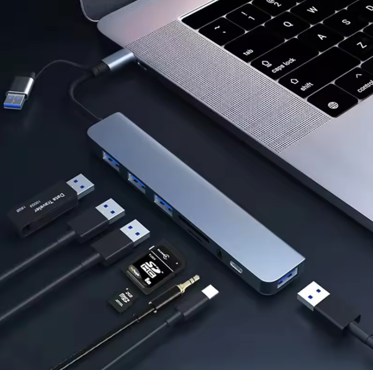 DOCKING STATION USB-C 8 EN 2 (HUB CONNECT™)