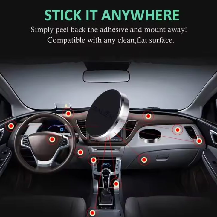 SOPORTE DE MÓVIL MAGNÉTICO PARA COCHE (CARHOLD™) - PACK DE 2